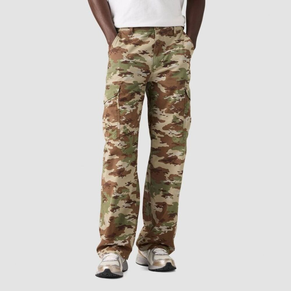 Levi's -  Men's Camo Print XX Cargo Baggy Fit Pants - Ombre